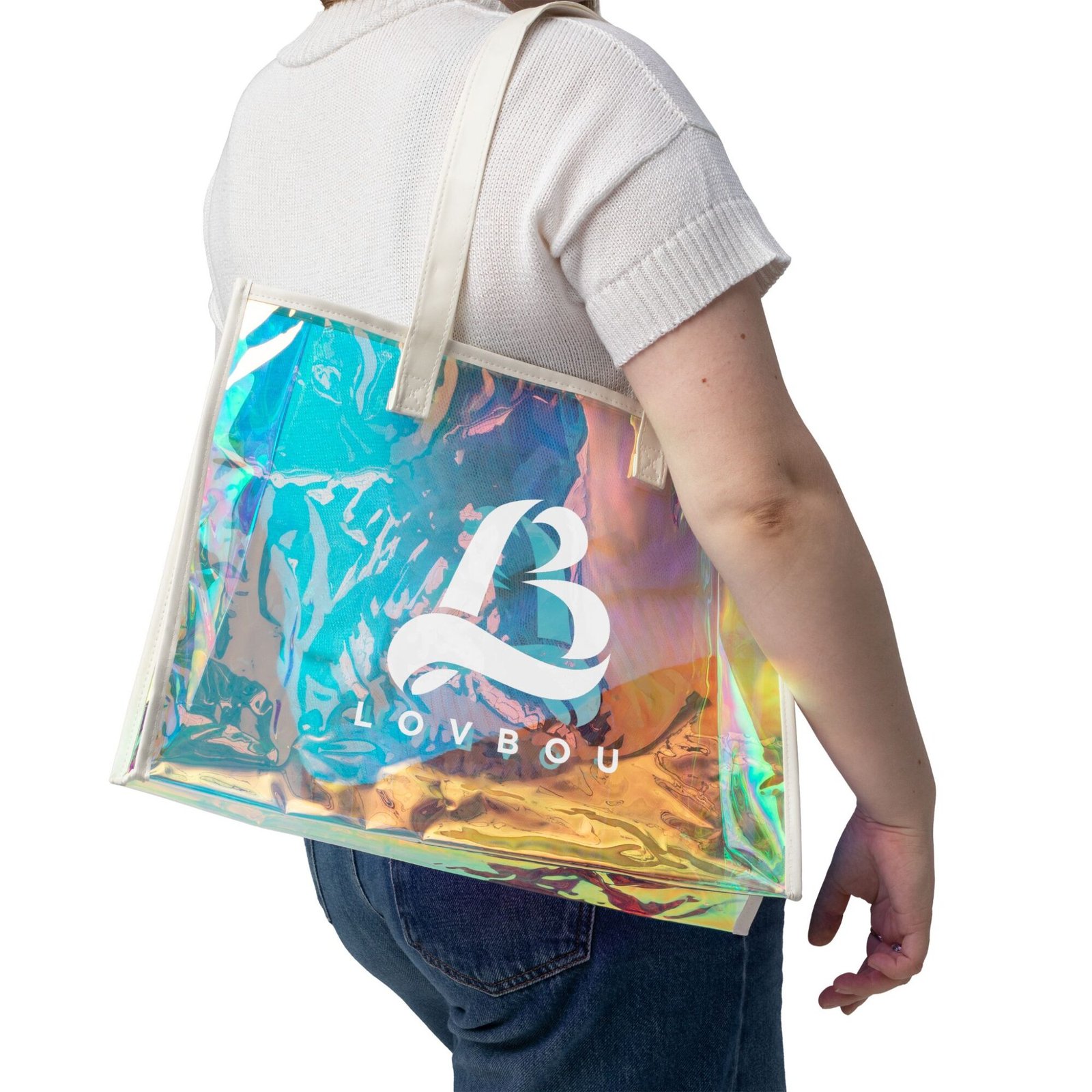 Holographic Beach Bag