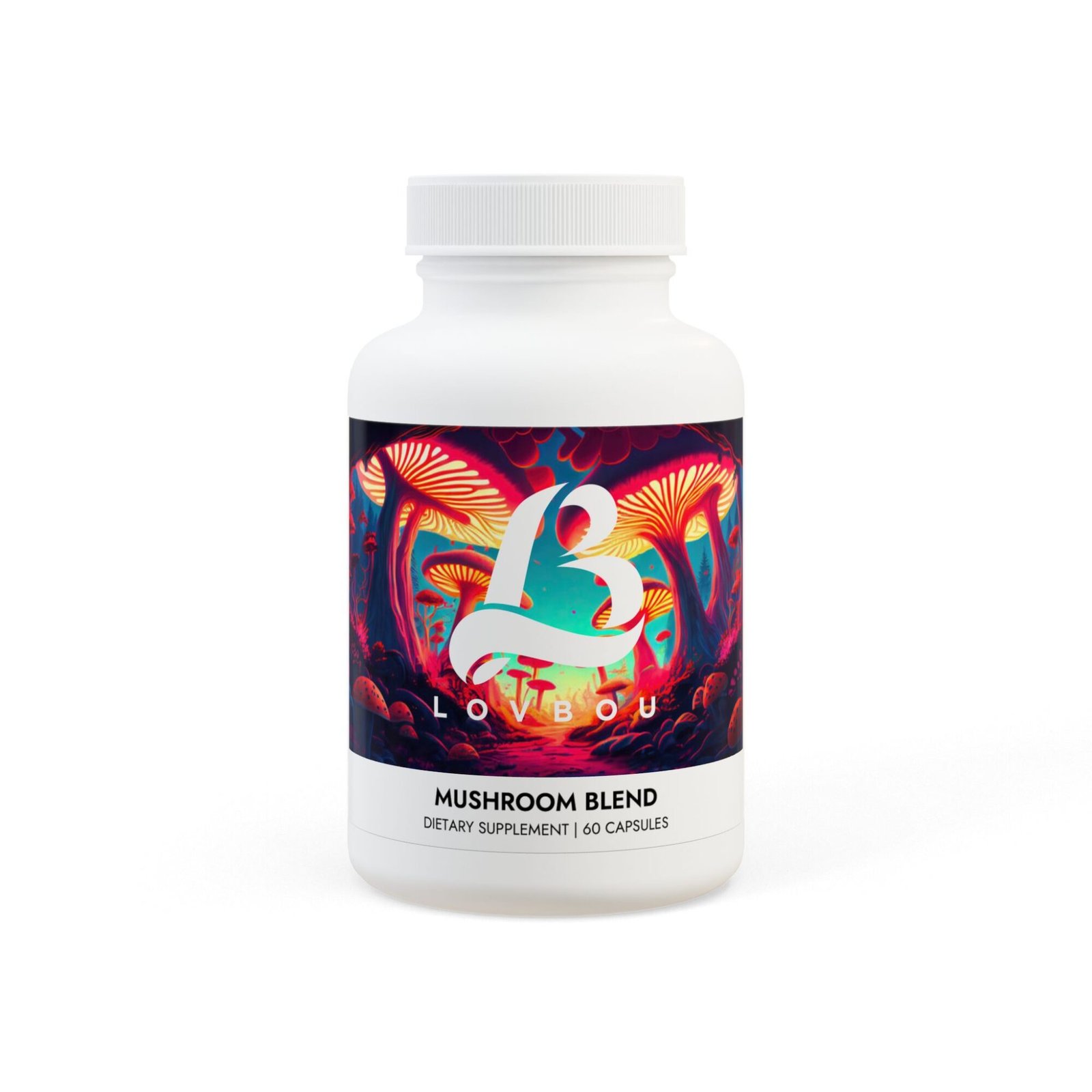 Mushroom Blend Supplement (60 Capsules)