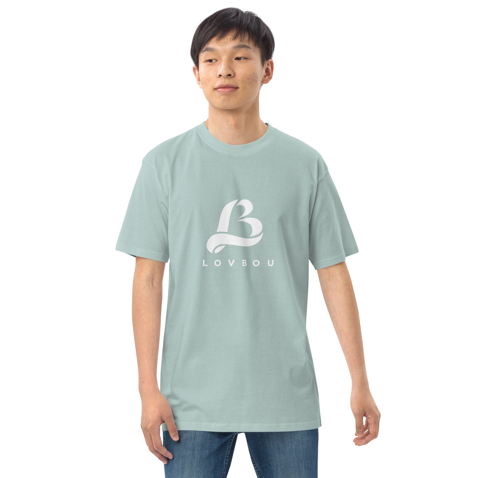 lb premium heavyweight tee
