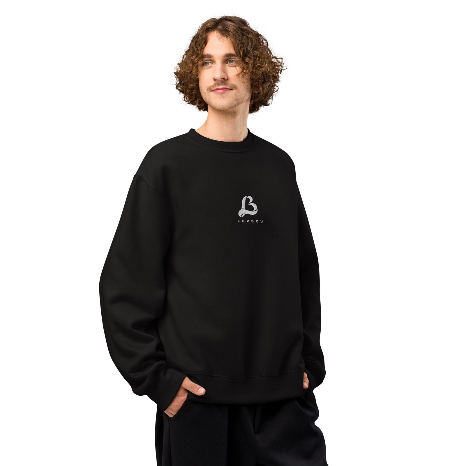 LB Oversized heavyweight sweatshirt