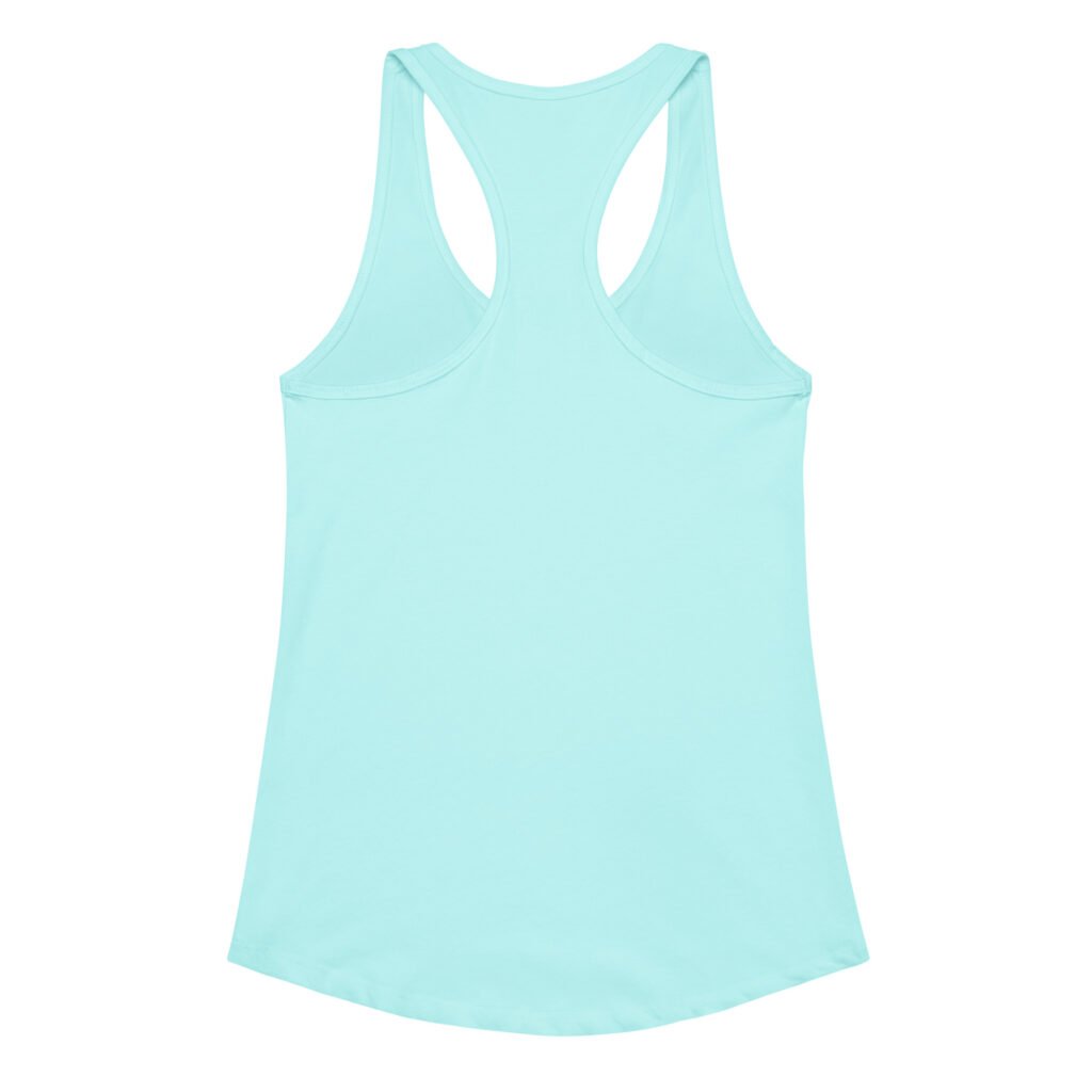 lovbou fitted racerback tank top