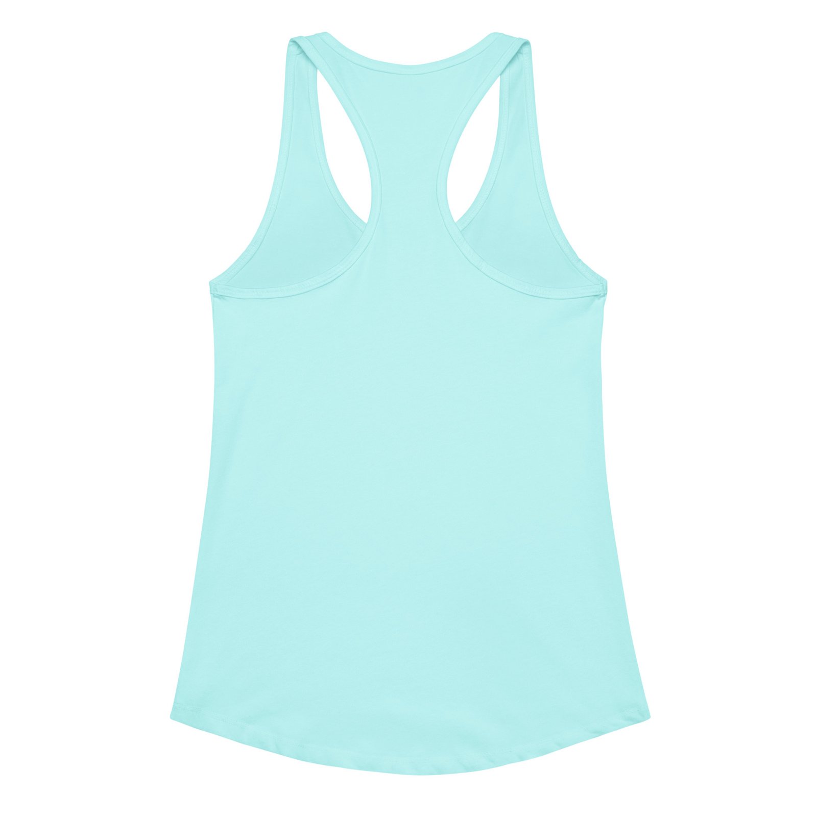 lovbou fitted racerback tank top