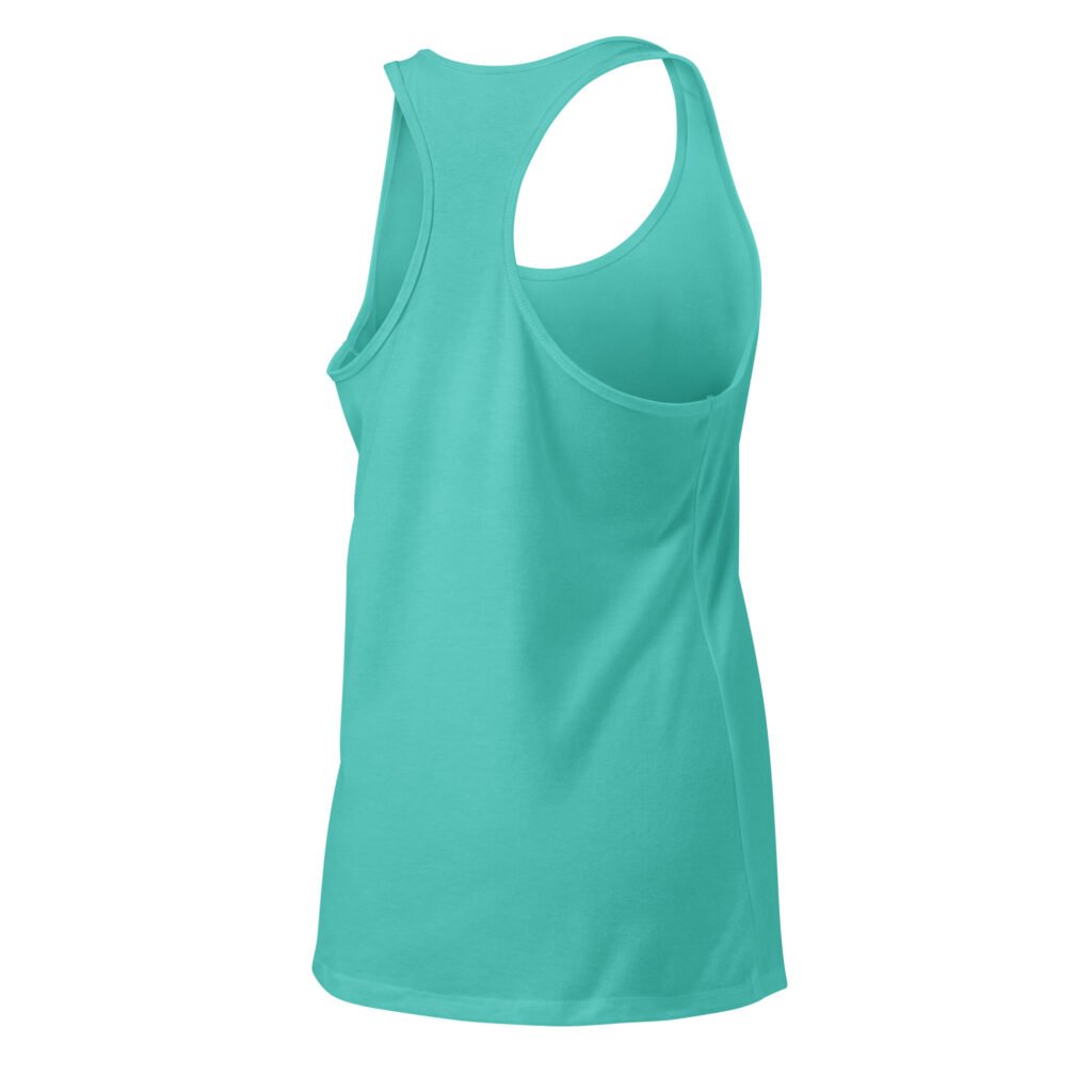 lovbou fitted racerback tank top
