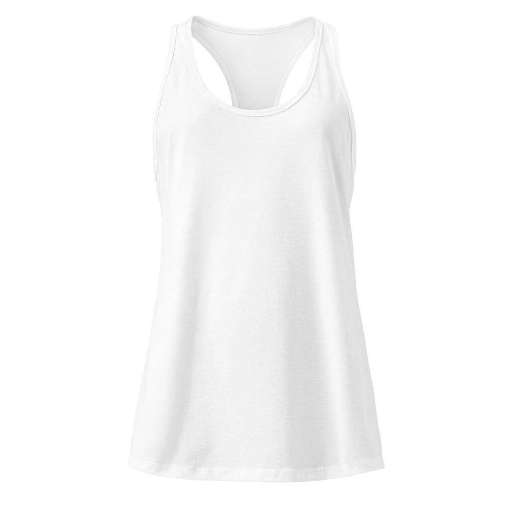 lovbou fitted racerback tank top