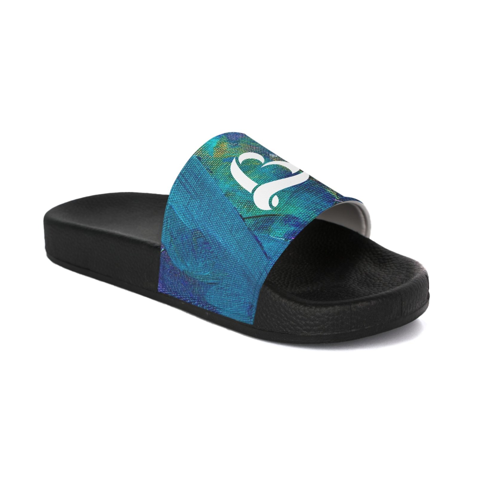 LB Painted Slide Sandals