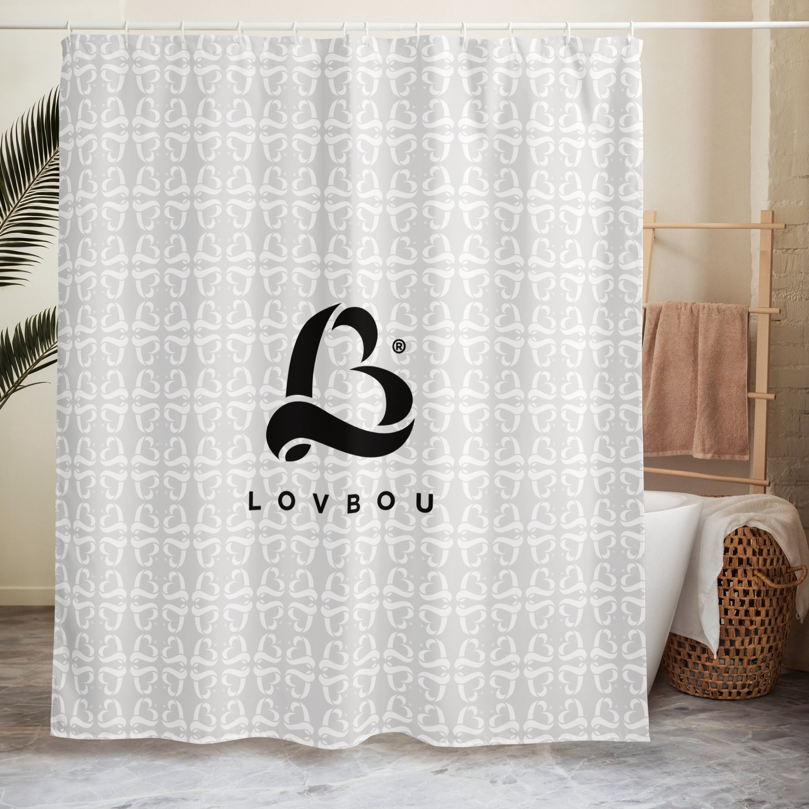 LB Shower curtain