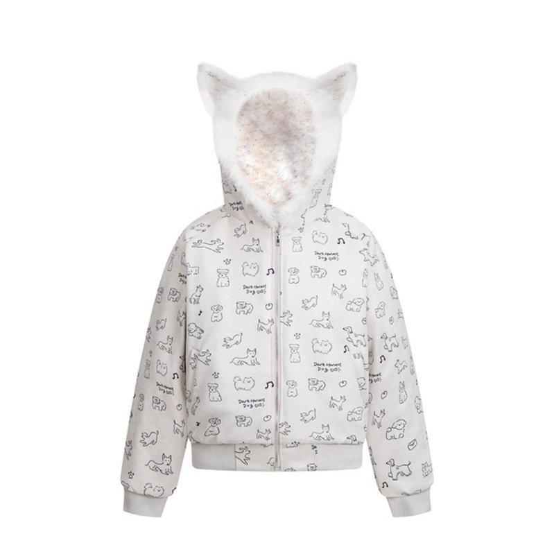 Dog Ears Hooded Jacket