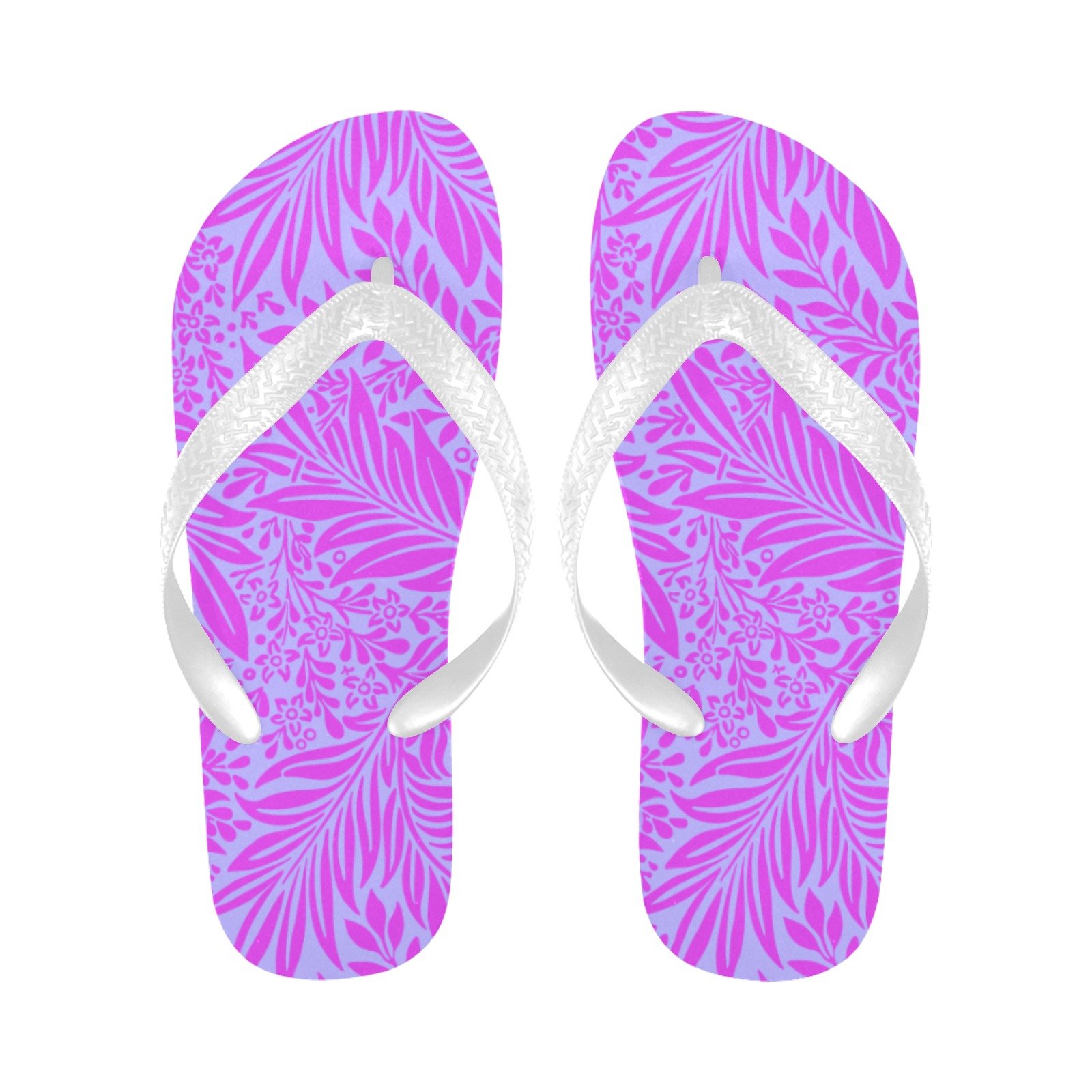 Violet Palm Sandals
